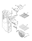 Freezer liner parts