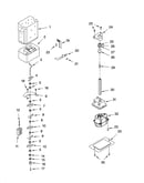 Motor and ice container parts