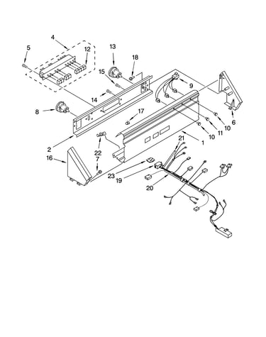 Control panel parts