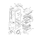 Kenmore 10655622501 refrigerator liner parts diagram