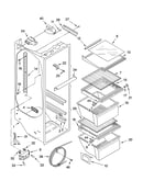 Refrigerator liner parts