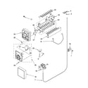 Kenmore 10655622501 icemaker parts, optional parts diagram