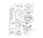 Kenmore 10655639501 refrigerator liner parts diagram