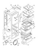 Refrigerator liner parts