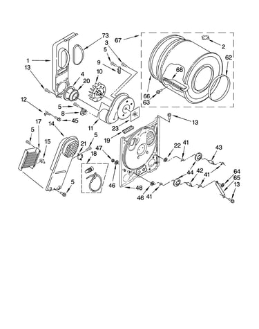 Bulkhead parts, optional parts (not included)