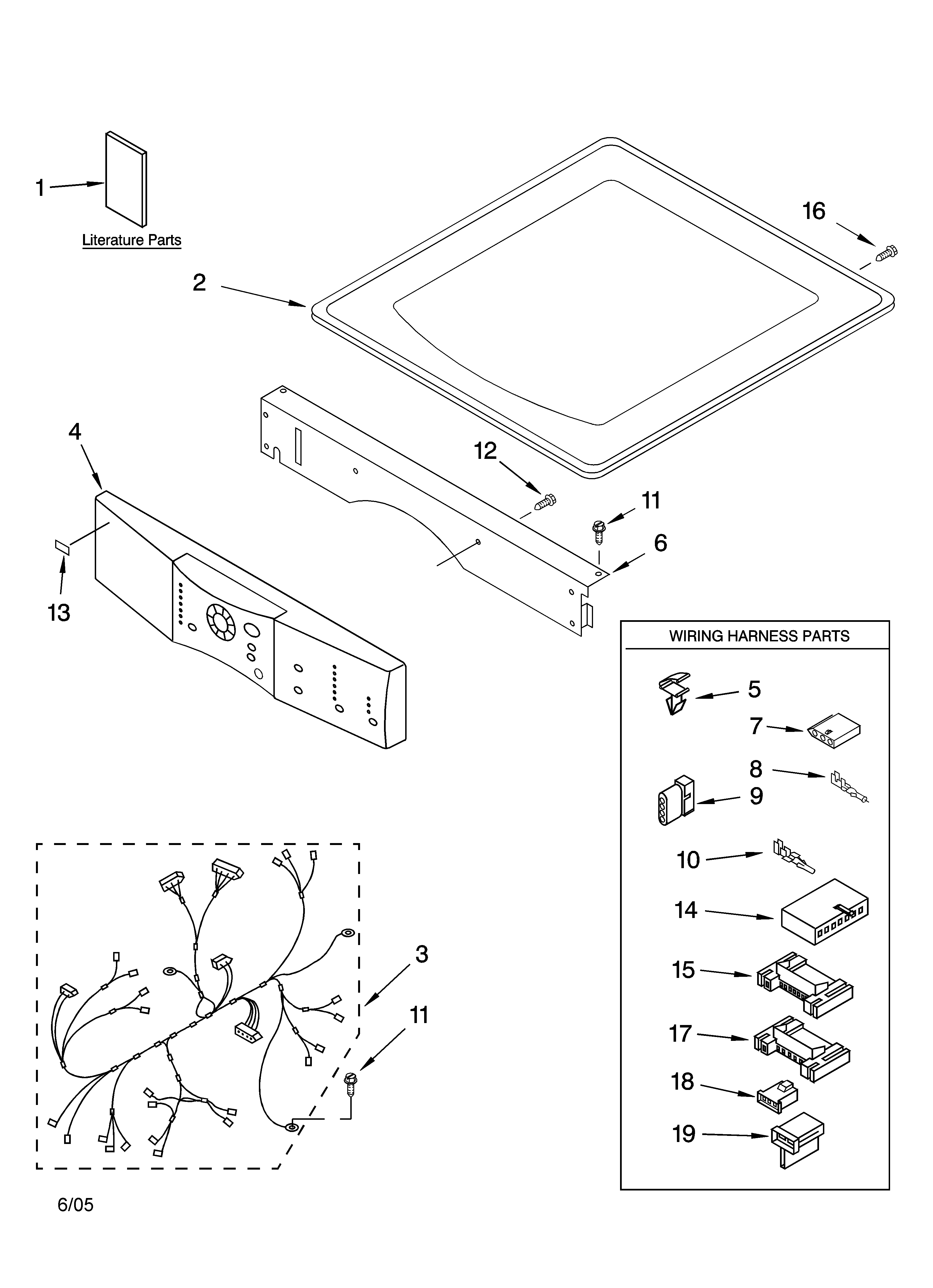 TOP AND CONSOLE PARTS