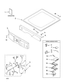 Top and console parts