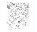Kenmore Elite 11095876401 bulkhead parts diagram