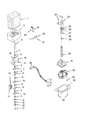 Motor and ice container parts