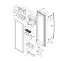 Kenmore Elite 10656699501 refrigerator door parts diagram