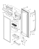 Refrigerator door parts