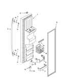 Freezer door parts