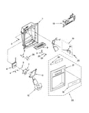Dispenser front parts