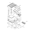 Kenmore 10674234402 shelf parts diagram