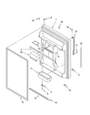 Refrigerator door parts