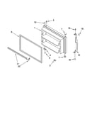 Freezer door parts