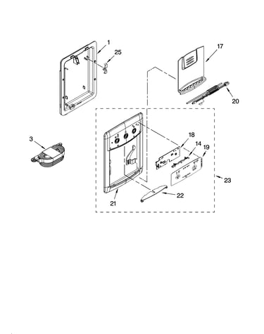 Dispenser parts, optional parts