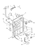 Rear panel parts