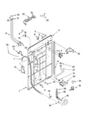 Rear panel parts