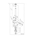 Kenmore Elite 11016942501 brake and drive tube parts diagram