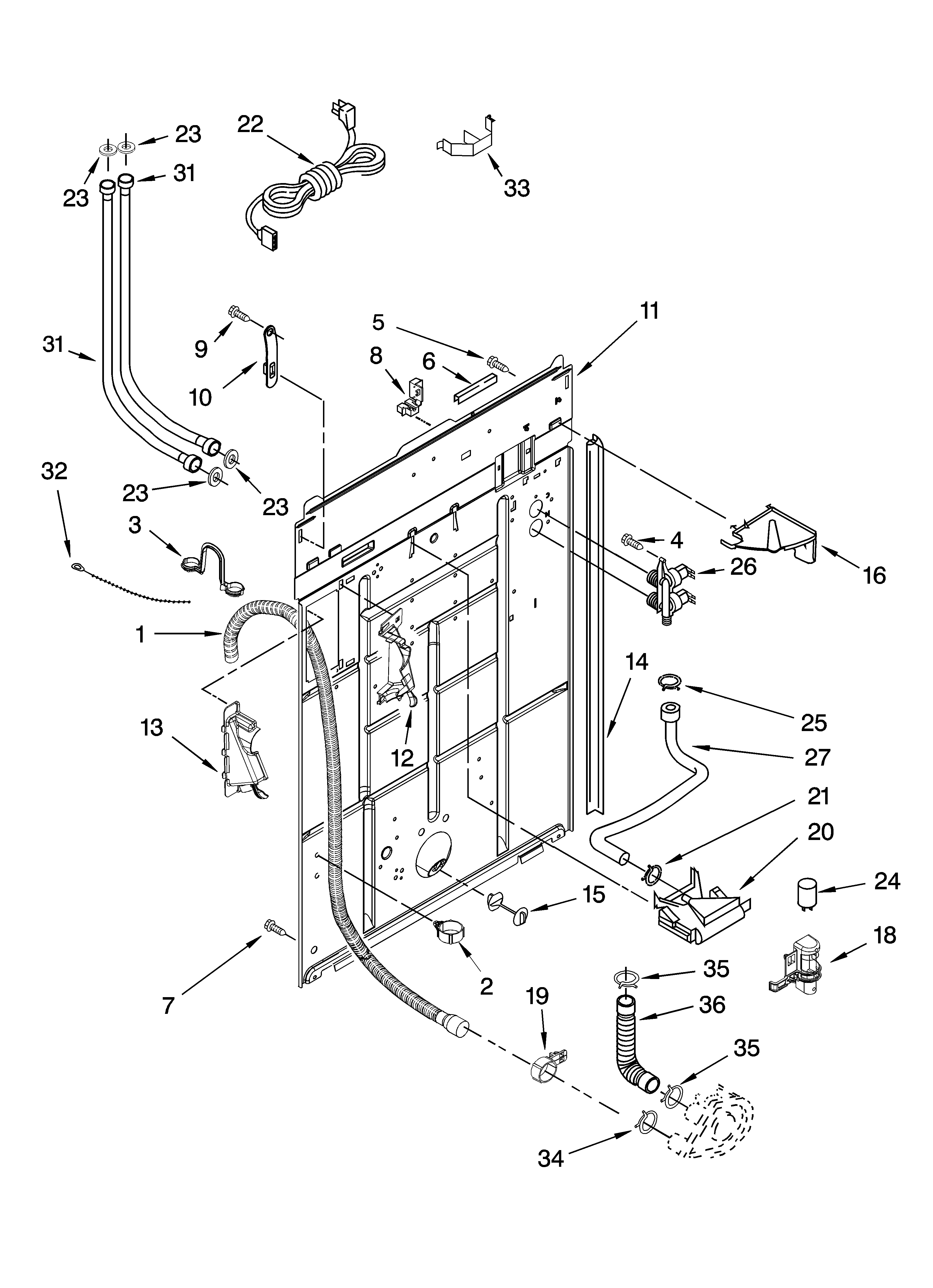 REAR PANEL PARTS