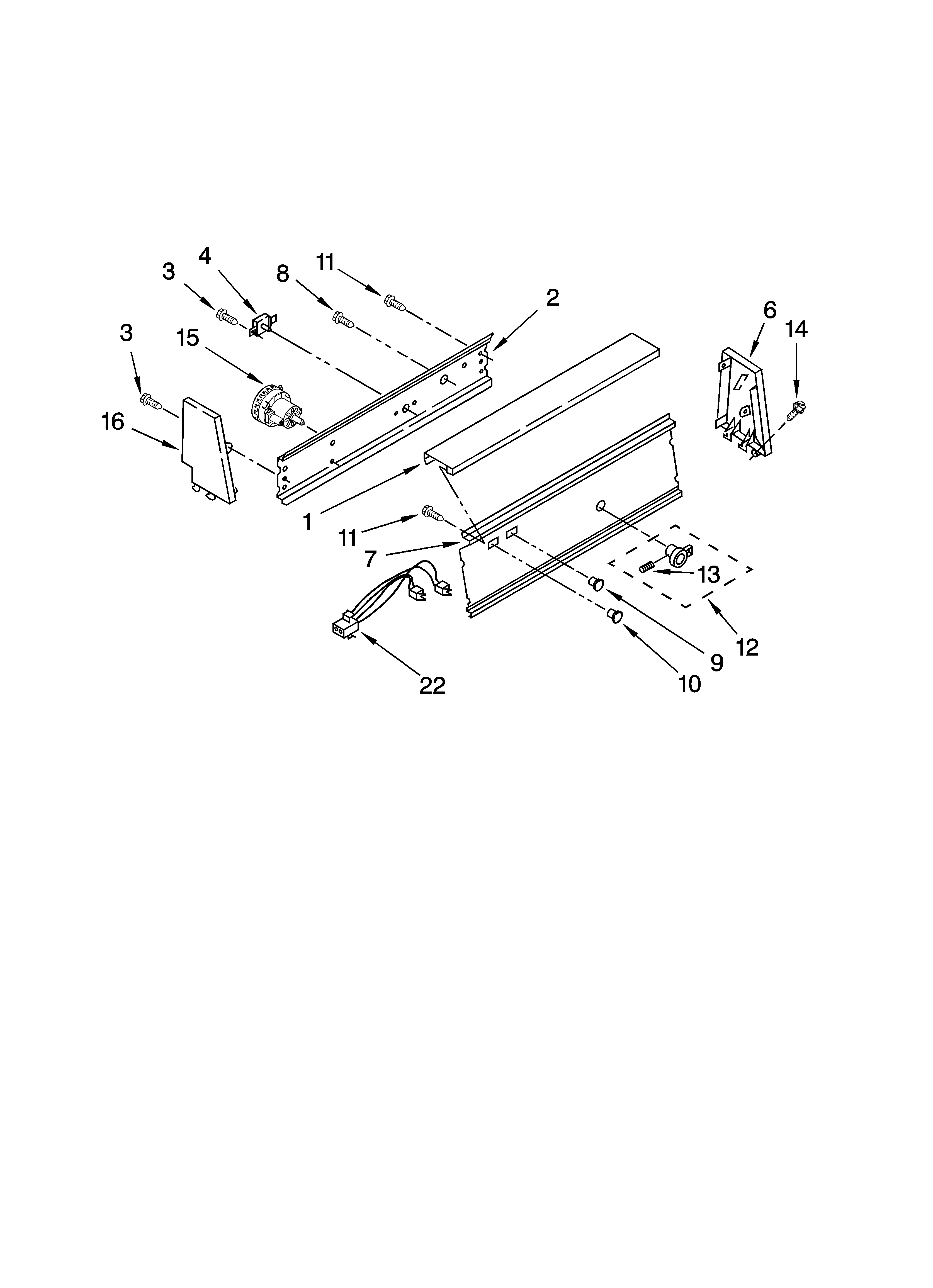 CONSOLE PANEL PARTS