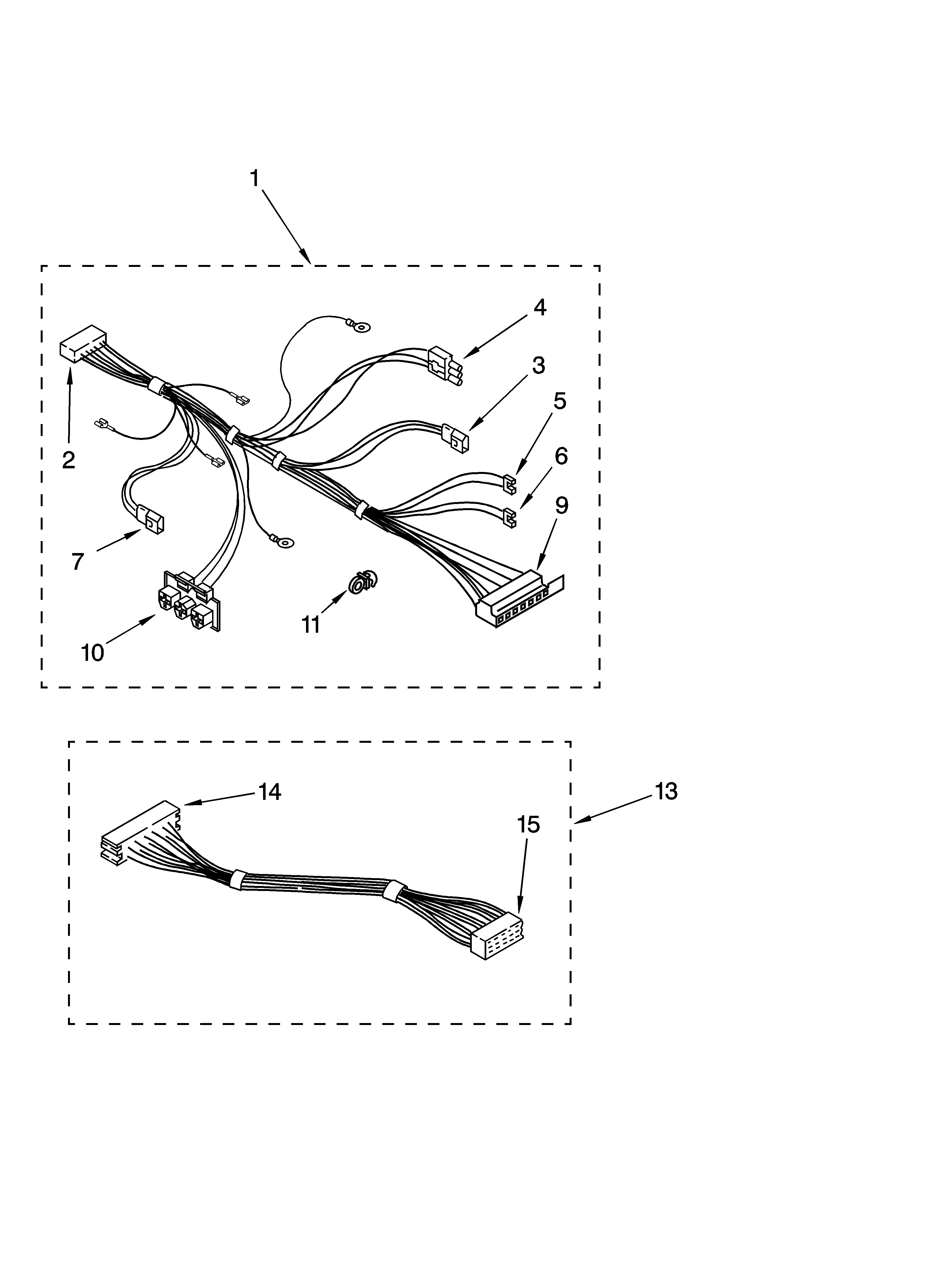 Wiring harness parts