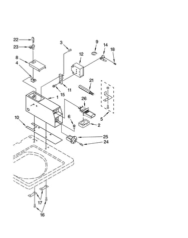 Meter case parts
