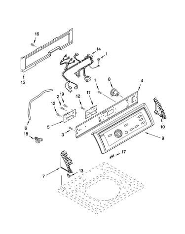 Control panel parts