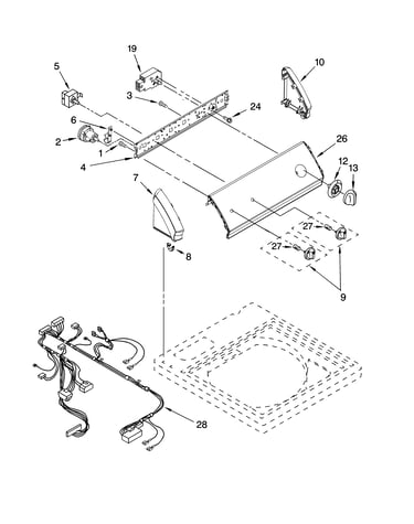 Control panel parts