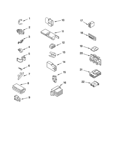 Wiring harness parts