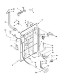 Rear panel parts
