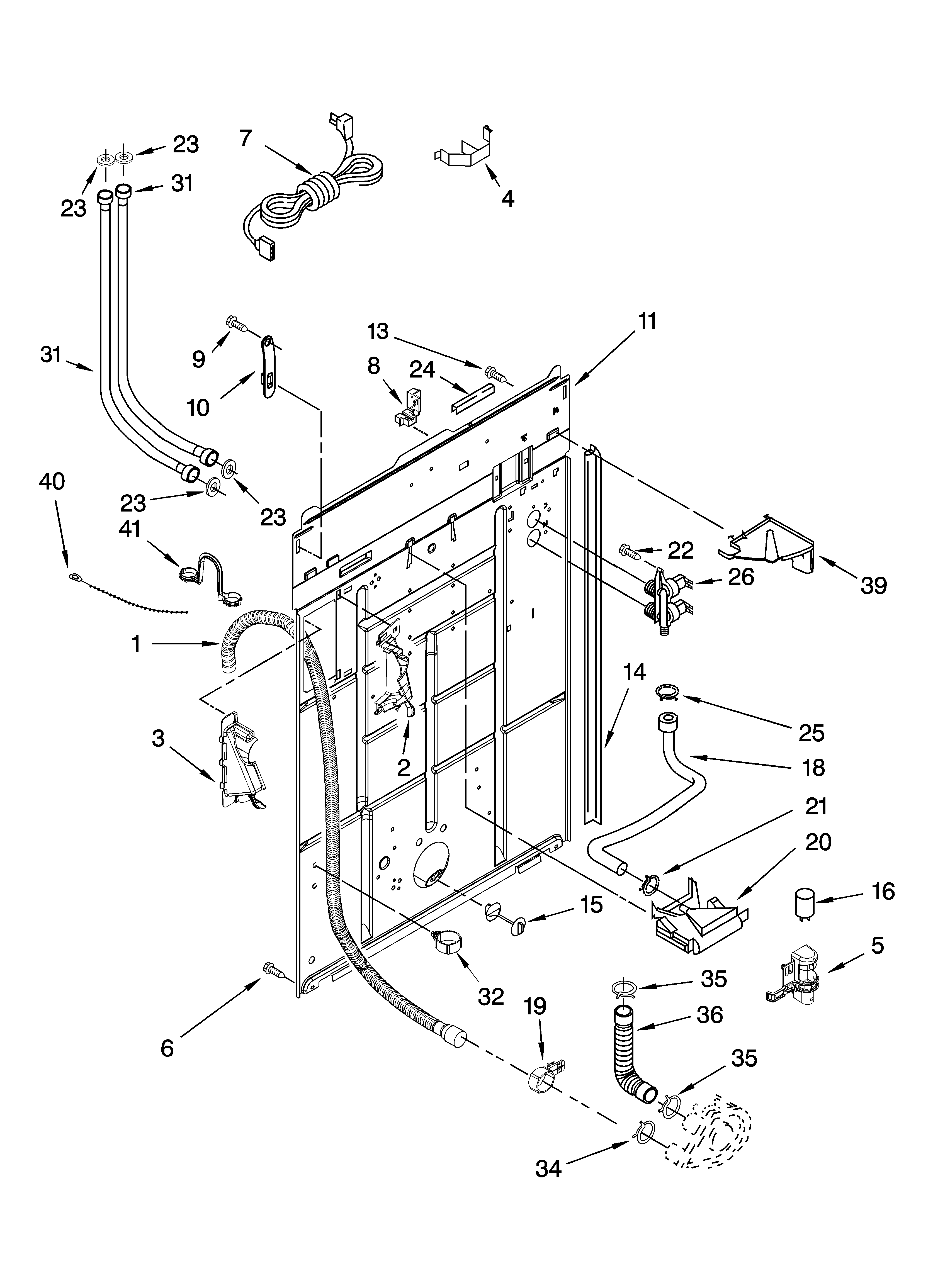 REAR PANEL PARTS