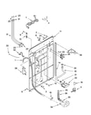 Rear panel parts