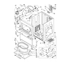 Kenmore Elite 11065064500 cabinet parts diagram