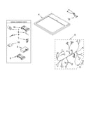 Dryer top parts, optional parts (not included)