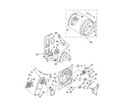Kenmore 11066642500 bulkhead parts, optional parts (not included) diagram