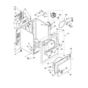 Kenmore 11066662500 cabinet parts diagram