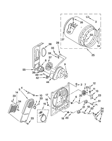 Bulkhead parts, optional parts (not included)
