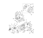 Kenmore 11066742500 bulkhead parts, optional parts (not included) diagram