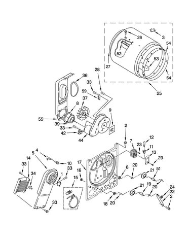 Bulkhead parts, optional parts (not included)