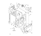 Kenmore 11066872500 cabinet parts diagram