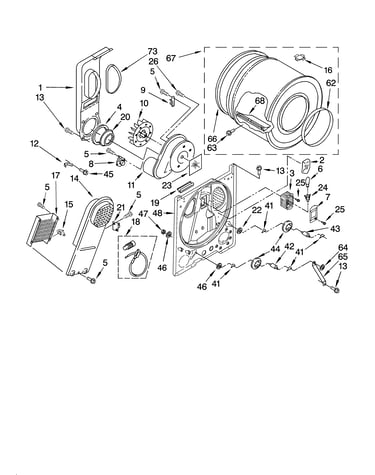 Bulkhead parts, optional parts (not included)