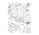Kenmore 11066972500 cabinet parts diagram