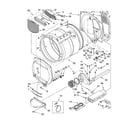 Kenmore Elite 11066994500 bulkhead parts, optional parts (not included) diagram