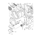 Kenmore Elite 11075062500 bulkhead parts diagram