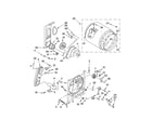 Kenmore 11076752500 bulkhead parts diagram