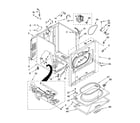 Kenmore 11076862500 cabinet parts diagram