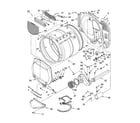 Kenmore Elite 11095089401 bulkhead parts diagram