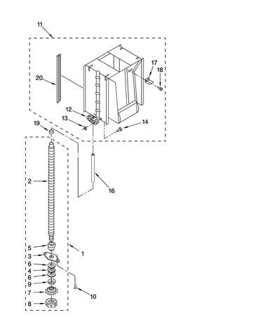 Powerscrew and ram parts